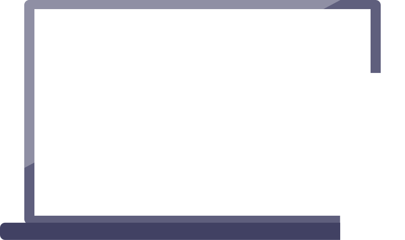 Imagem mostrando exemplo de tela do sistema em um computador